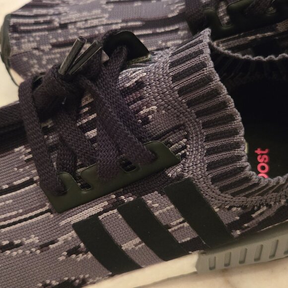 Adidas NMD_R1 Primeknit "Grey Three" BZ0223 - Women's Size 8.5 - Picture 4 of 10